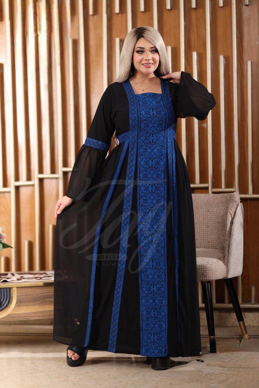 Wisan Embroidery Abaya