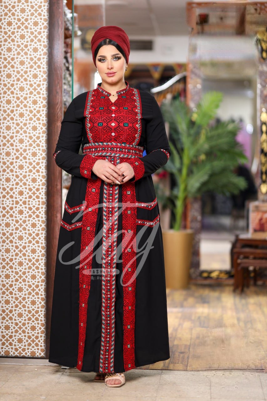 Abaya brodée Hajar Sinawi