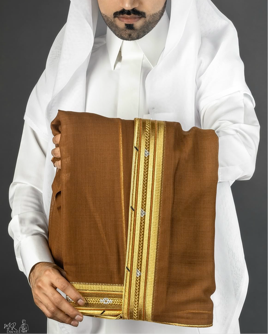 OVERCOAT ARAB BROWN BISHT CLOAK