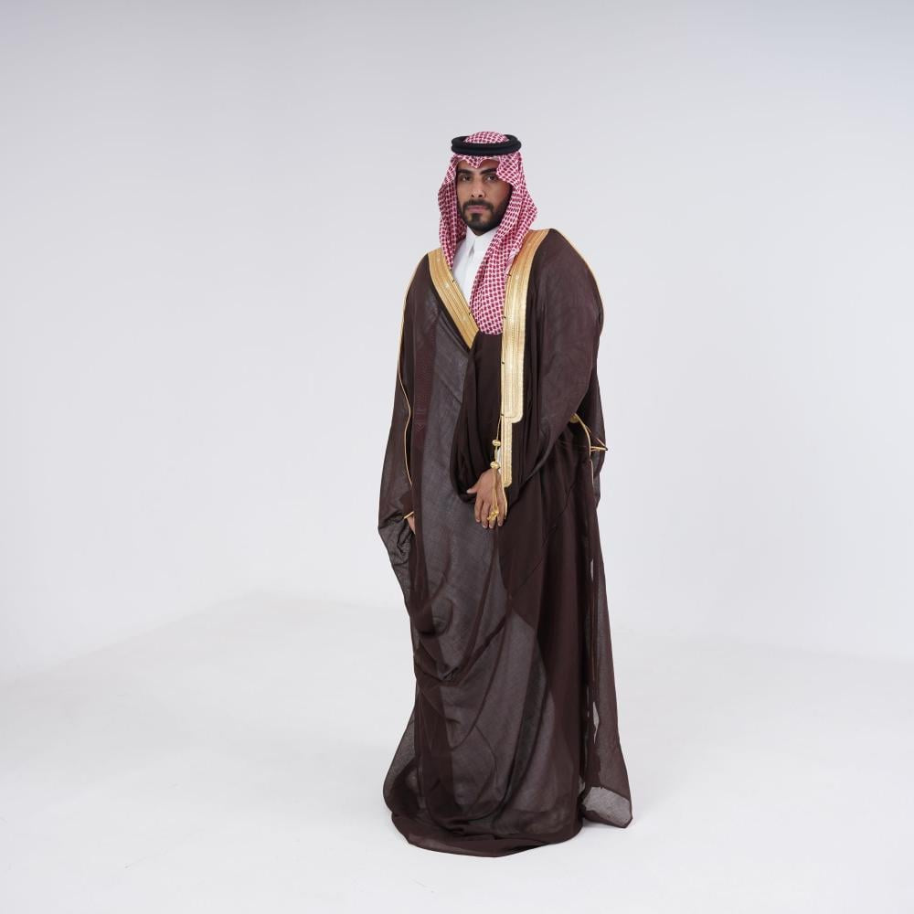 OVERCOAT ARAB  DARK COFFEE BROWN BISHT CLOAK