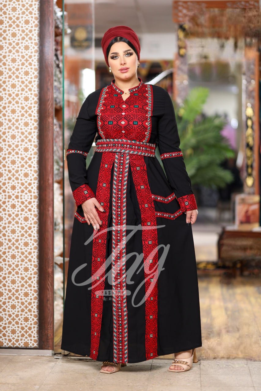 Abaya brodée Hajar Sinawi