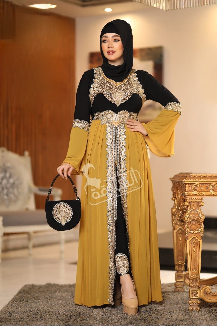 Yassira Abaya Dress - Arewa Collections