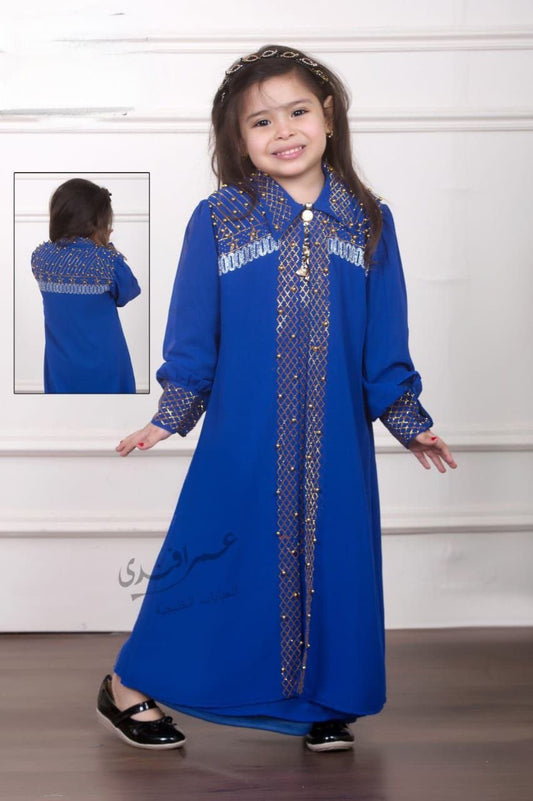 Areeza girl child Abaya - Arewa Collections