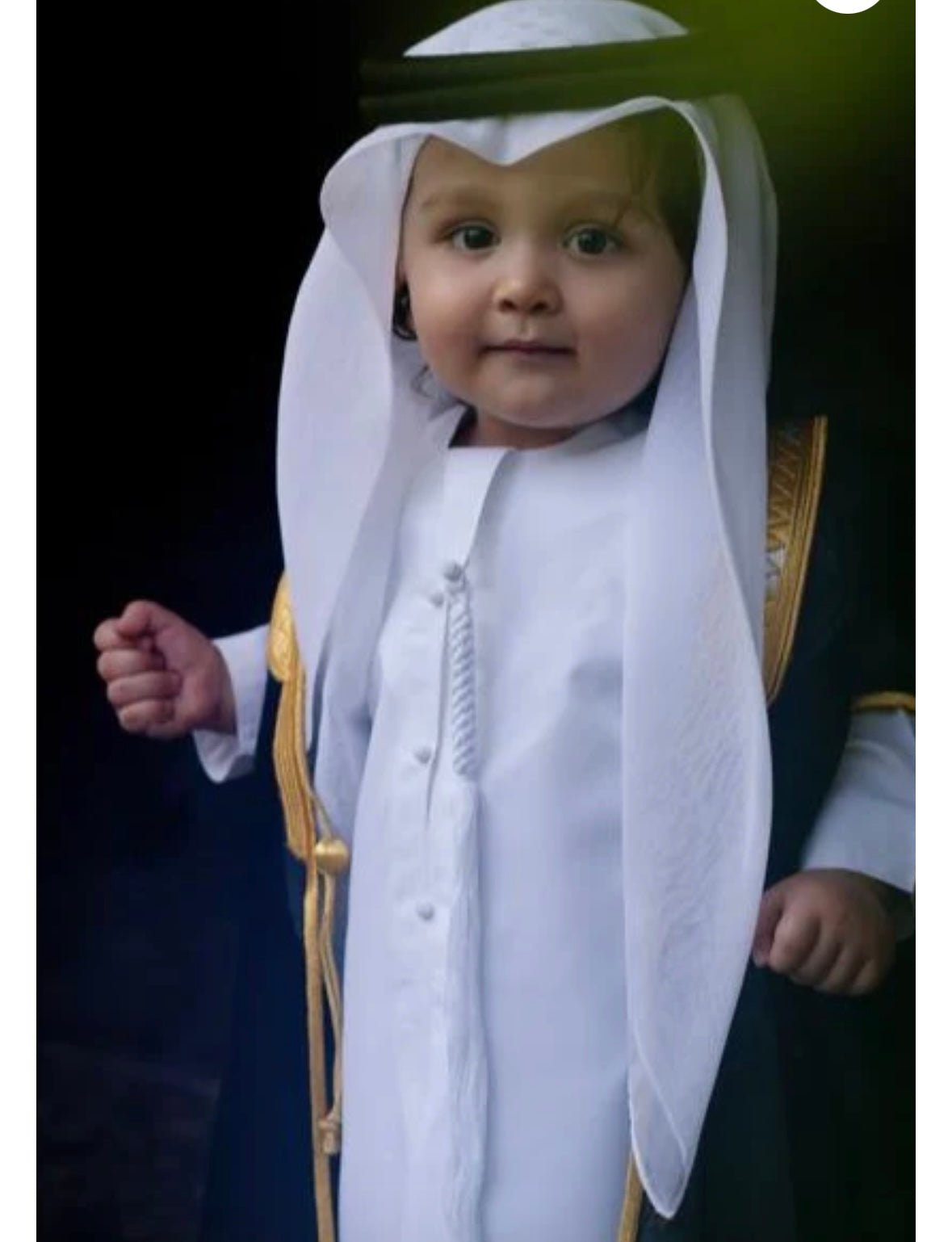 Classic Saudi Kids Shemagh - Arewa Collections