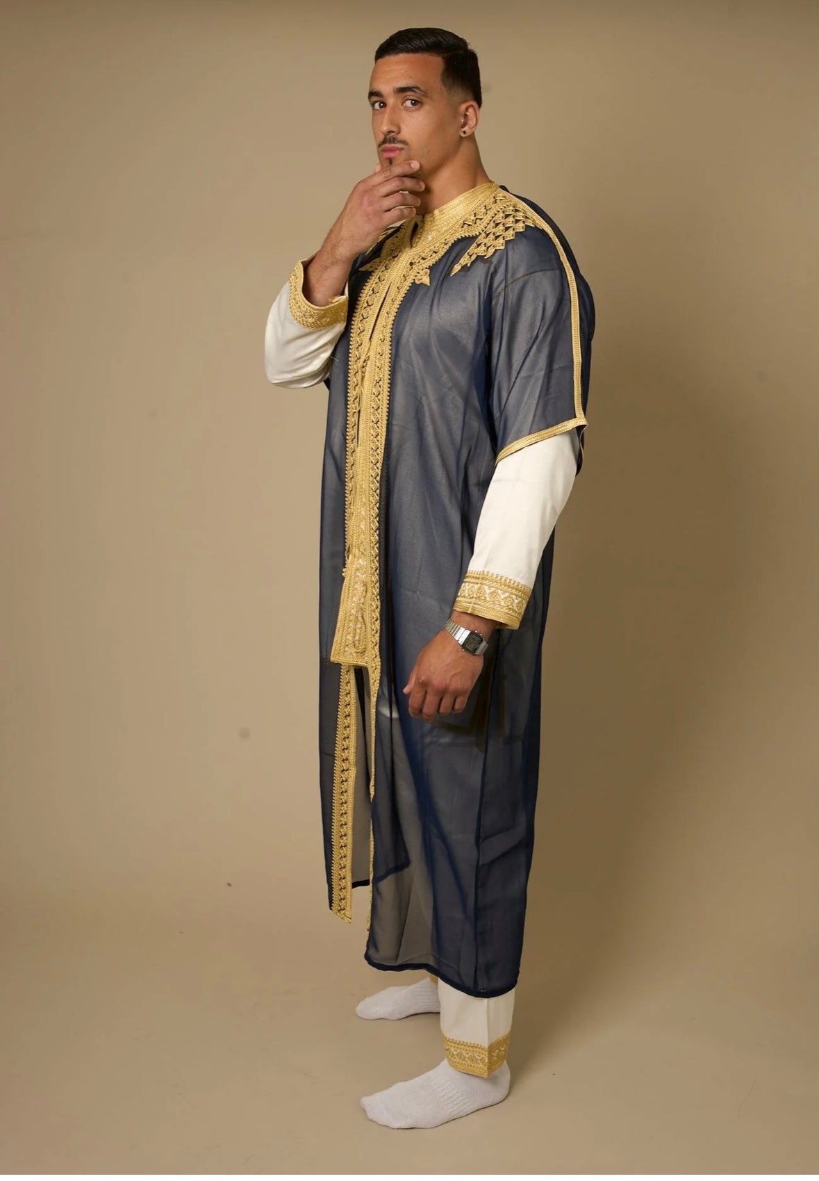 Jabador Navy Blue - Arewa Collections